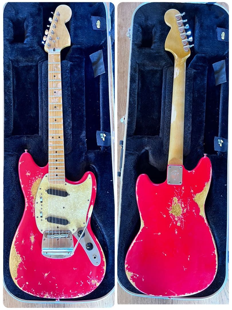 ⭐︎ハードレリック60sムスタングタイプフェスタレッド/ダイナミックトレモロ⭐︎