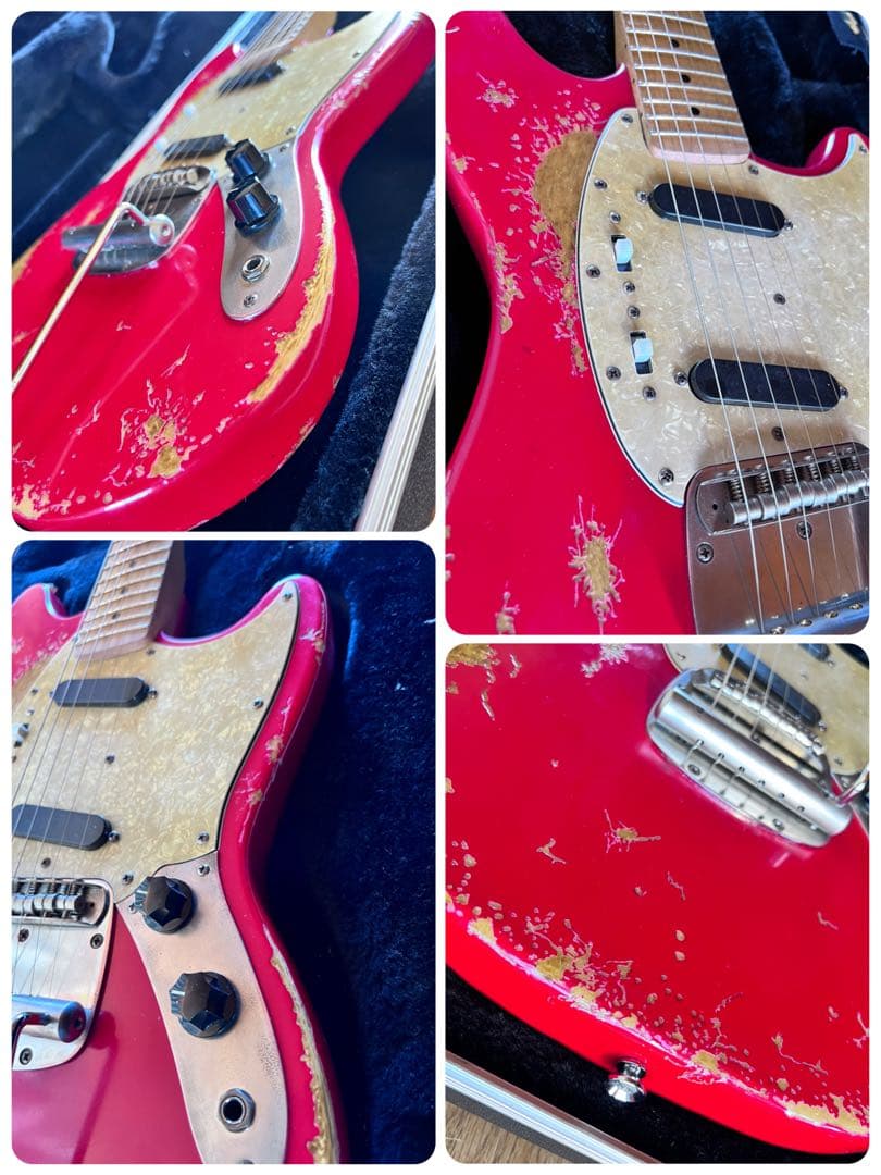 ⭐︎ハードレリック60sムスタングタイプフェスタレッド/ダイナミックトレモロ⭐︎