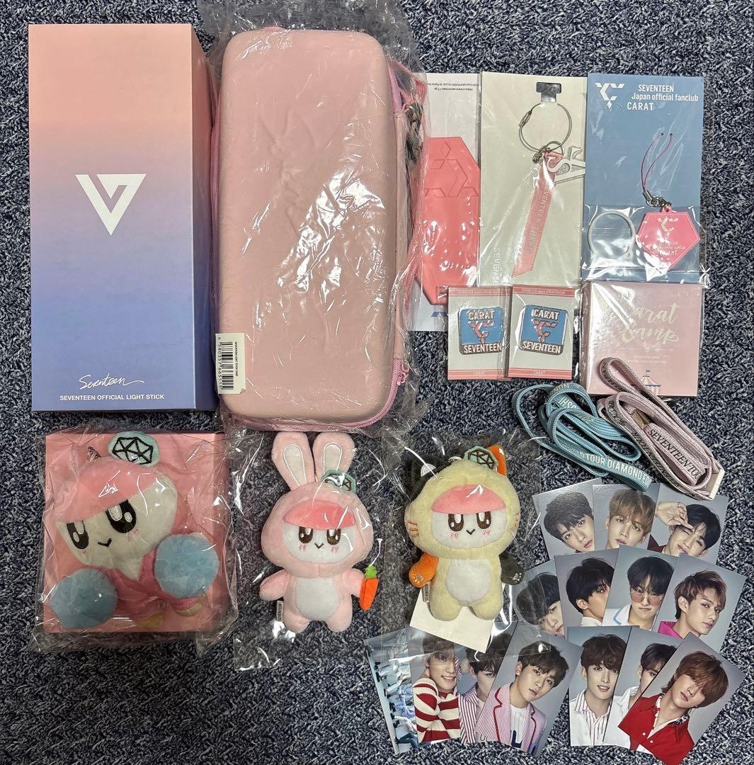 SEVENTEEN グッズ　まとめ売り　ボンボンイ　バッグ　ペンライト　ケース