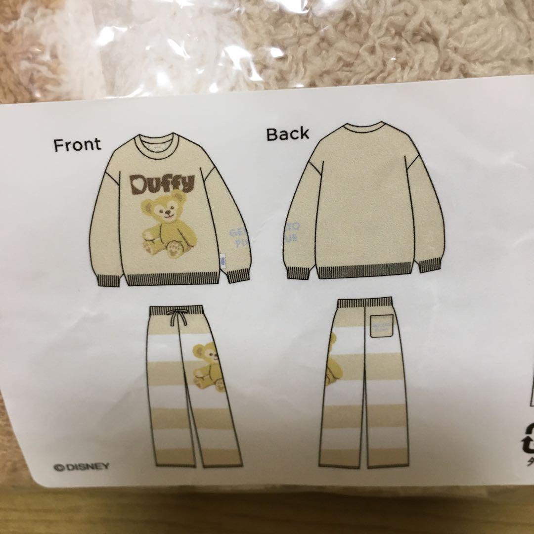 東京ディズニーリゾート　ダッフィー　ジェラートピケ　ルームウェア　M〜Lサイズ