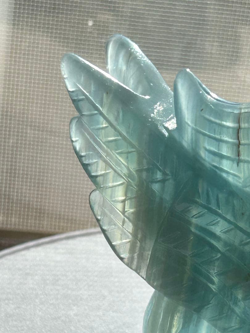 専用ブルーオニキス　ユニコーン　置物