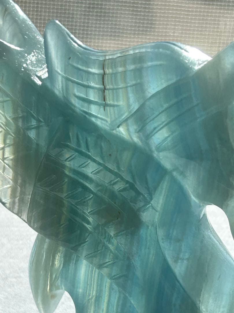 専用ブルーオニキス　ユニコーン　置物