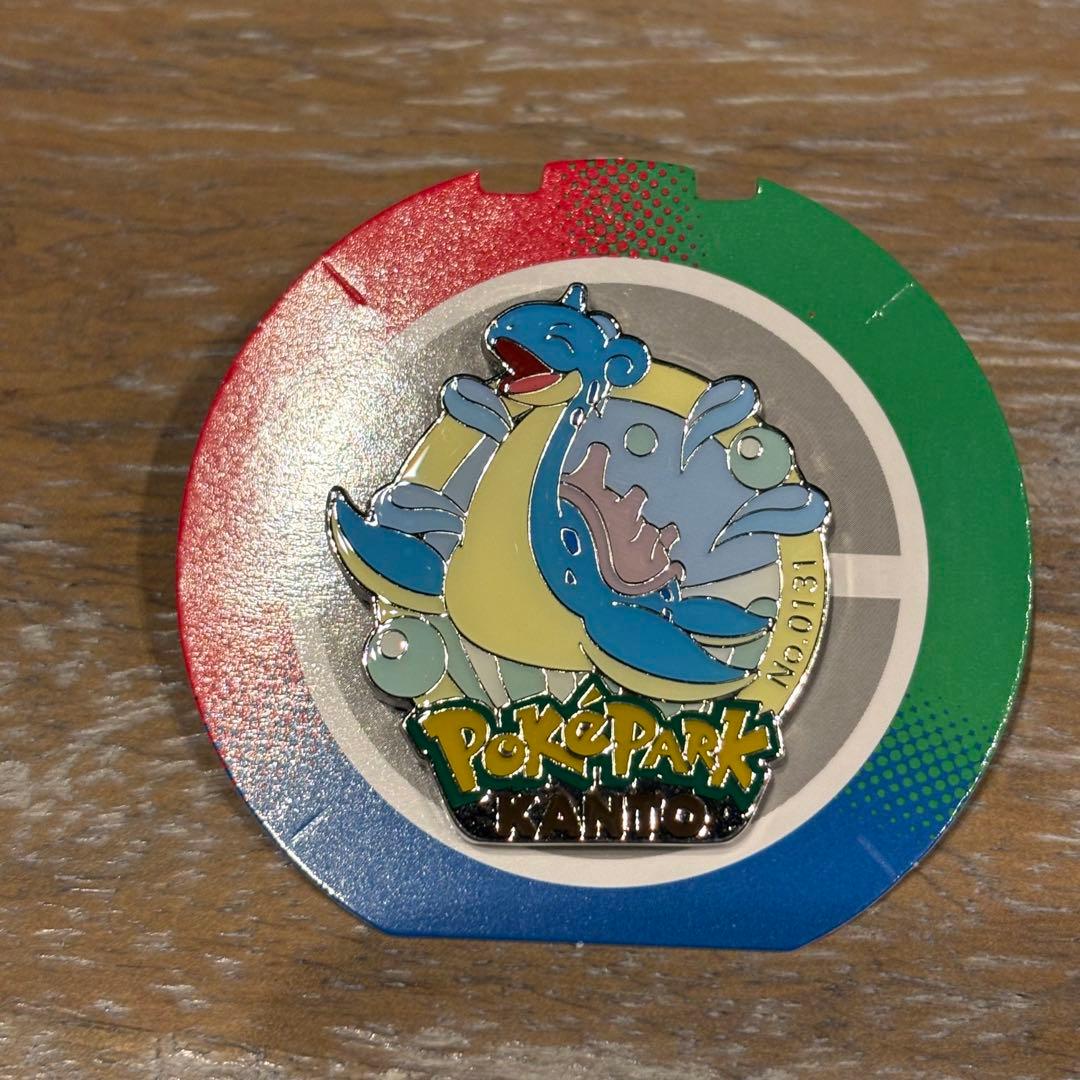 ポケパークカントー 限定 ピンズ ラプラス No. 131 ポケモン - メルカリ
