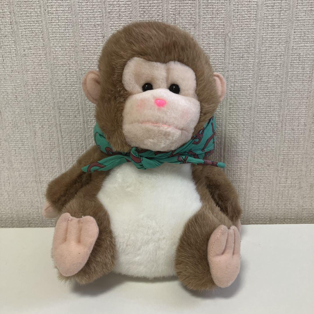 SCRATCH さる 猿 サル ぬいぐるみ 昭和 レトロ - メルカリ