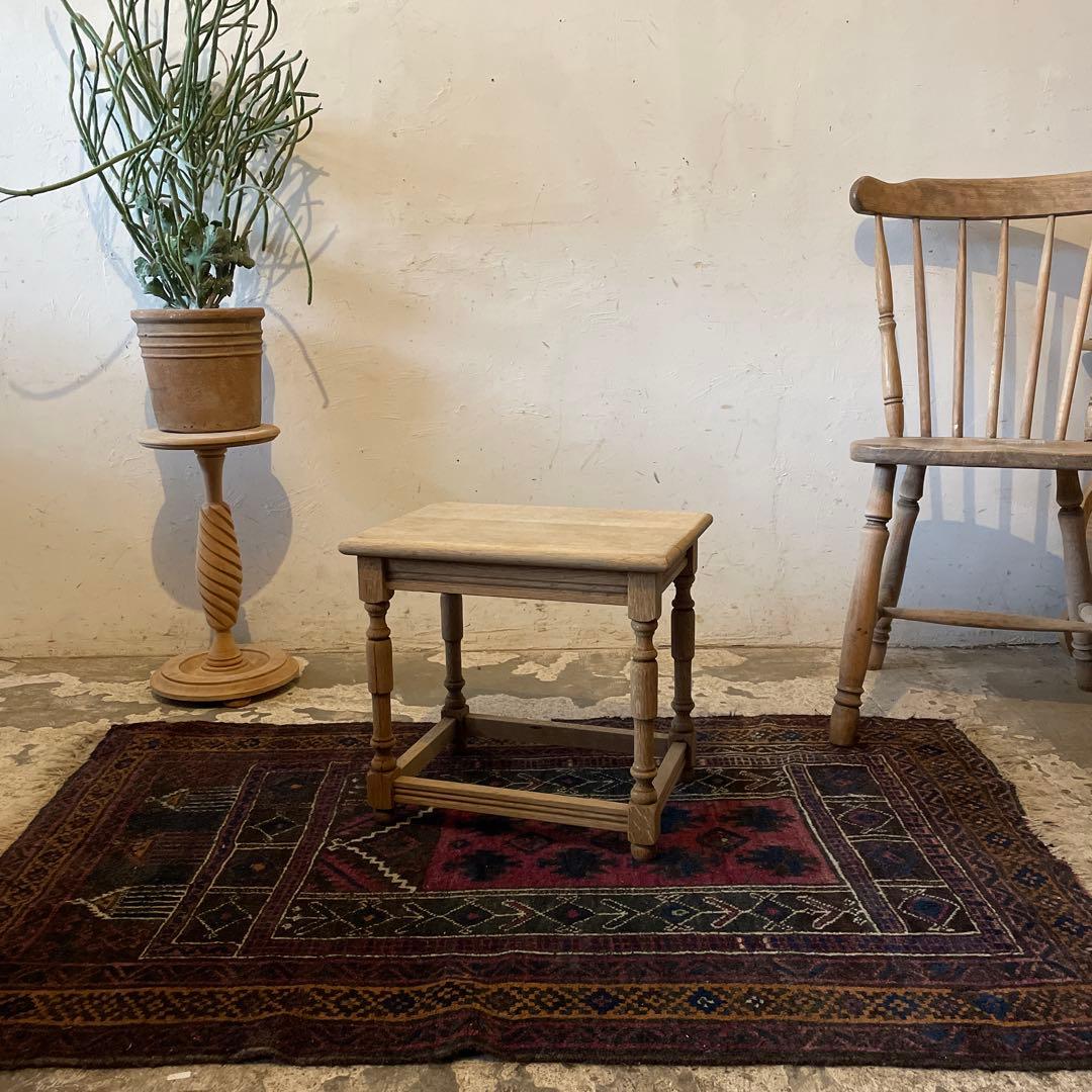 ビンテージ　サイドテーブル ベッドサイドテーブル　剥離