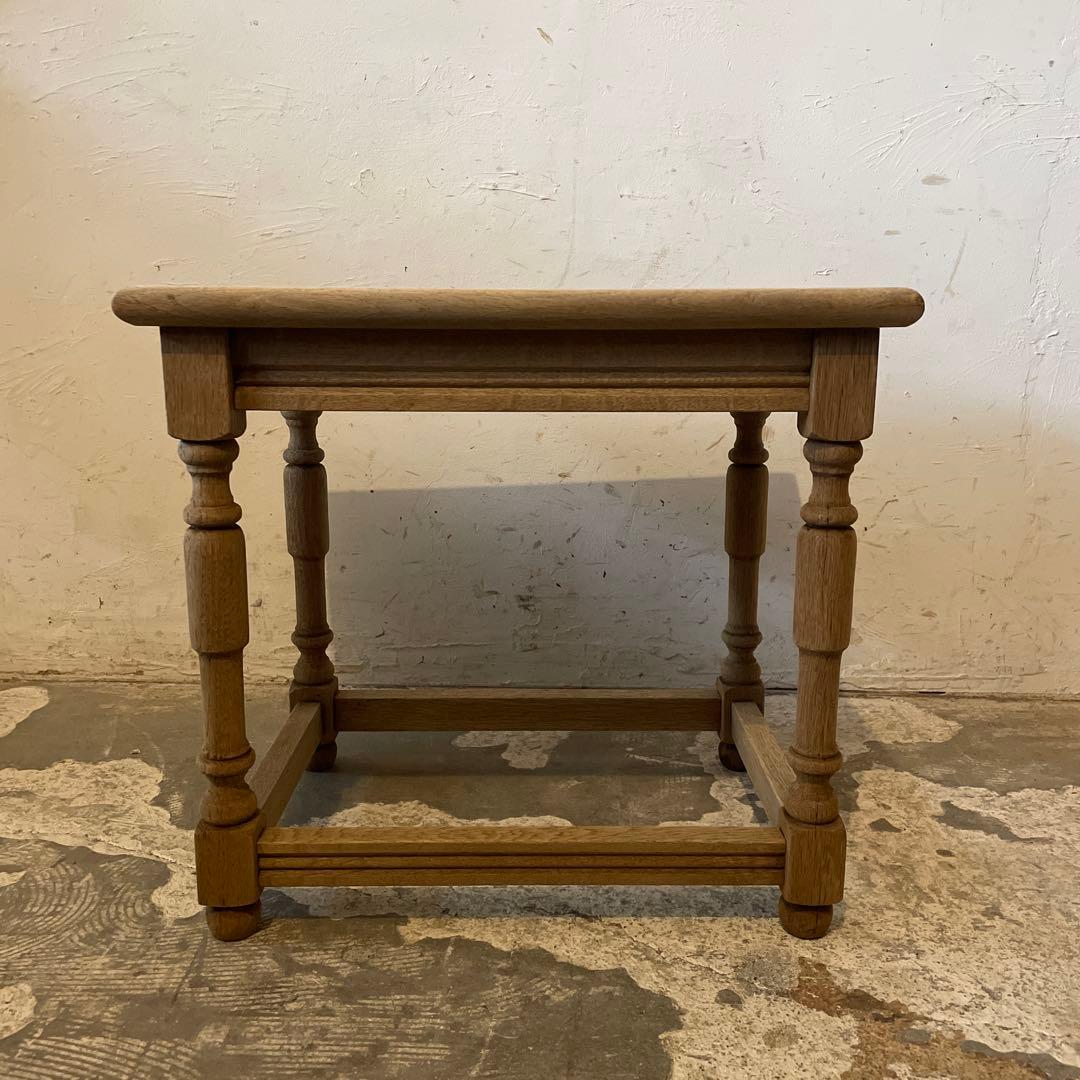 ビンテージ　サイドテーブル ベッドサイドテーブル　剥離