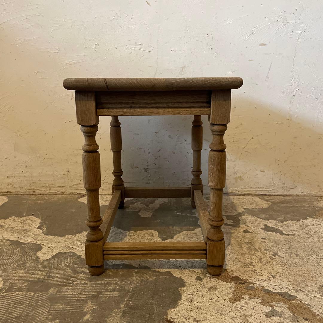 ビンテージ　サイドテーブル ベッドサイドテーブル　剥離