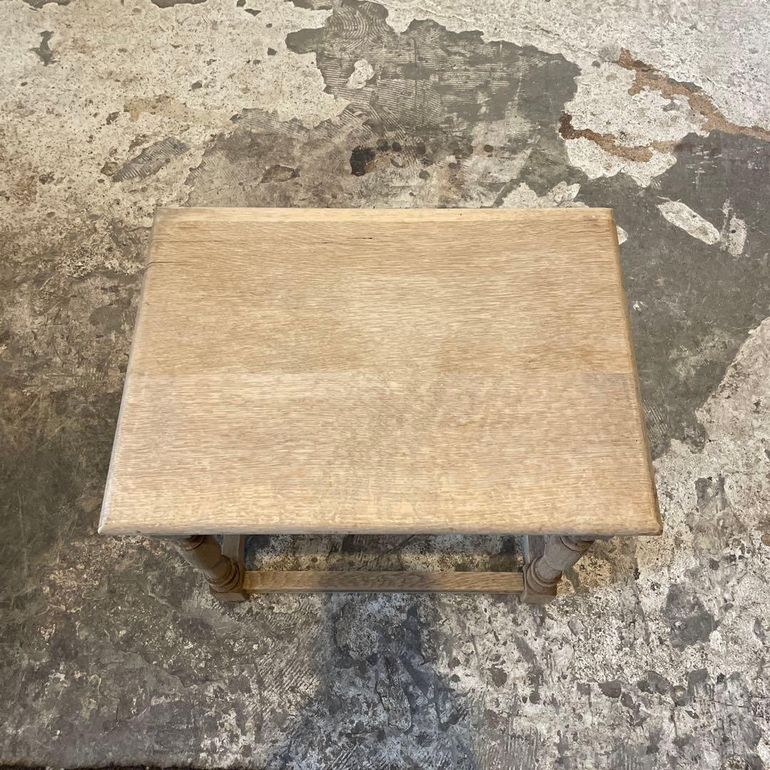 ビンテージ　サイドテーブル ベッドサイドテーブル　剥離