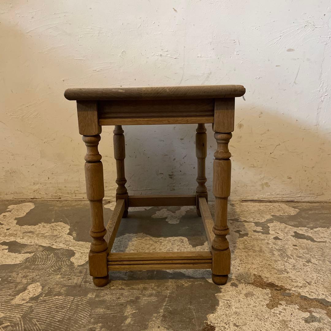 ビンテージ　サイドテーブル ベッドサイドテーブル　剥離