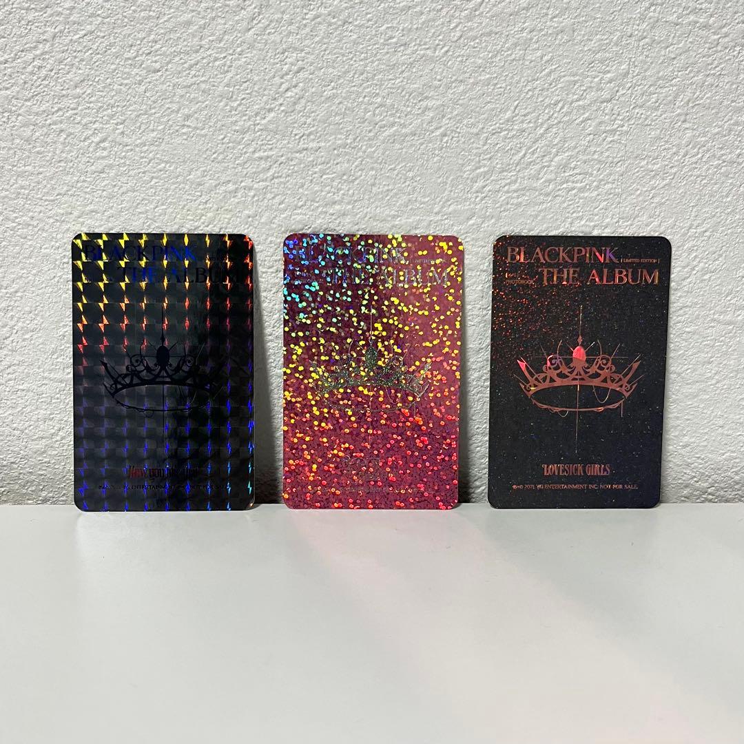 BLACKPINK THE ALBUM 4+1 ジェニ トレカ 3枚セット
