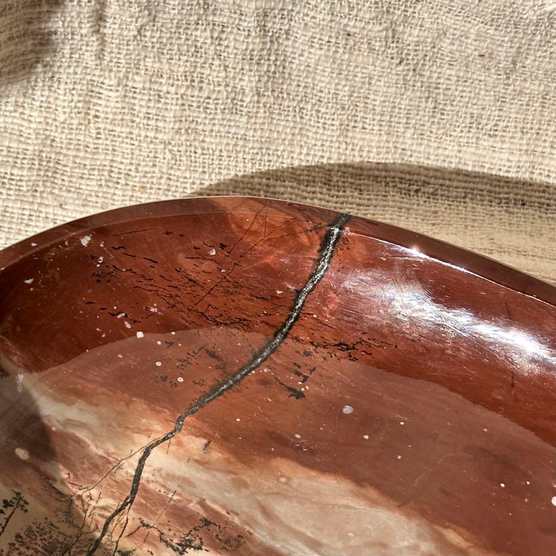 【ピクチャー ジャスパー】デンドリティック トレイ/ -One Tree-