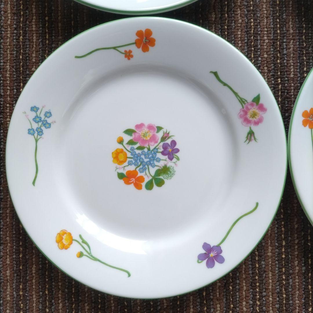 【美品】ピリヴィッツ　ファランドール　ケーキ皿／デザート皿／前菜皿　４枚セット