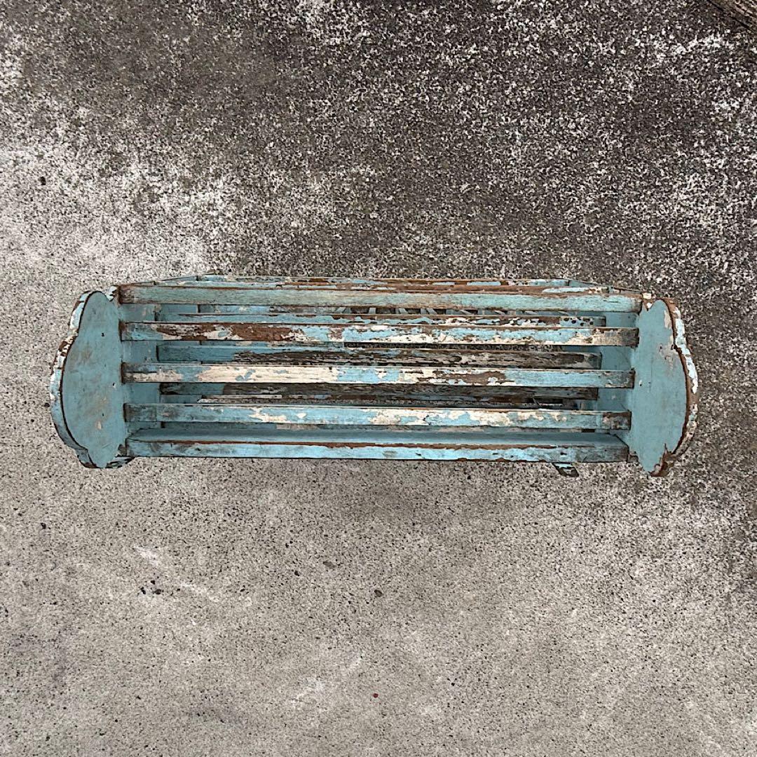 インド　Wood キッチンラック 食器棚