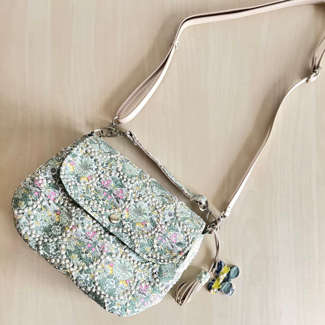 ⭐︎ミナペルホネン コロンとしたショルダーバッグMB602-135