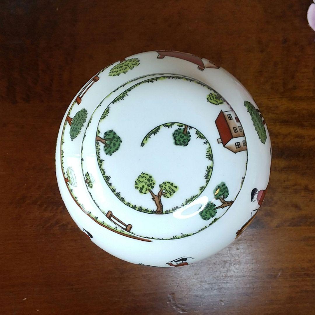 美品 クラウンスタッフォードシャー ハンティングシーン ジンジャー