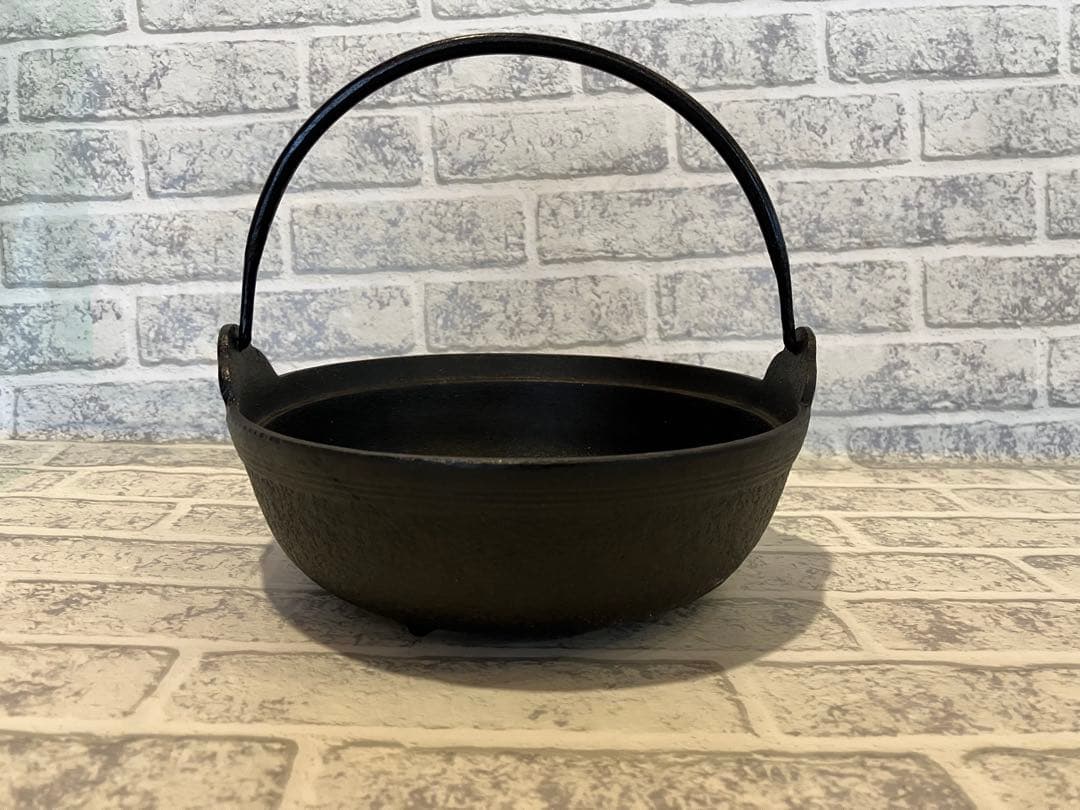 鋳鉄製土鍋 2個セット 持ち手付き