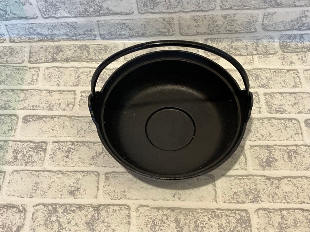 鋳鉄製土鍋 2個セット 持ち手付き