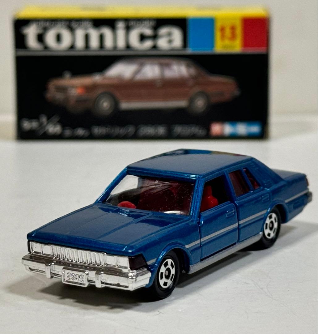 トミカ 黒箱 13 ニッサン セドリック 280E ブロアム 日本製 - メルカリ