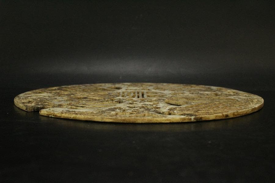 中国美術 白石刻 寿字 装飾 盤 φ28.5cm(RC893) - メルカリ