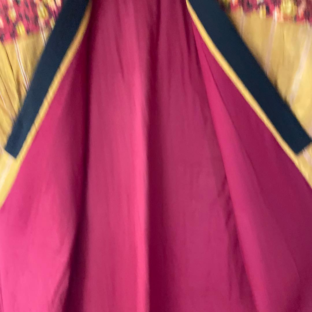 かいまき布団 和装寝具 手縫い 花柄 幾何学模様 【昭和レトロ】【アンティーク】