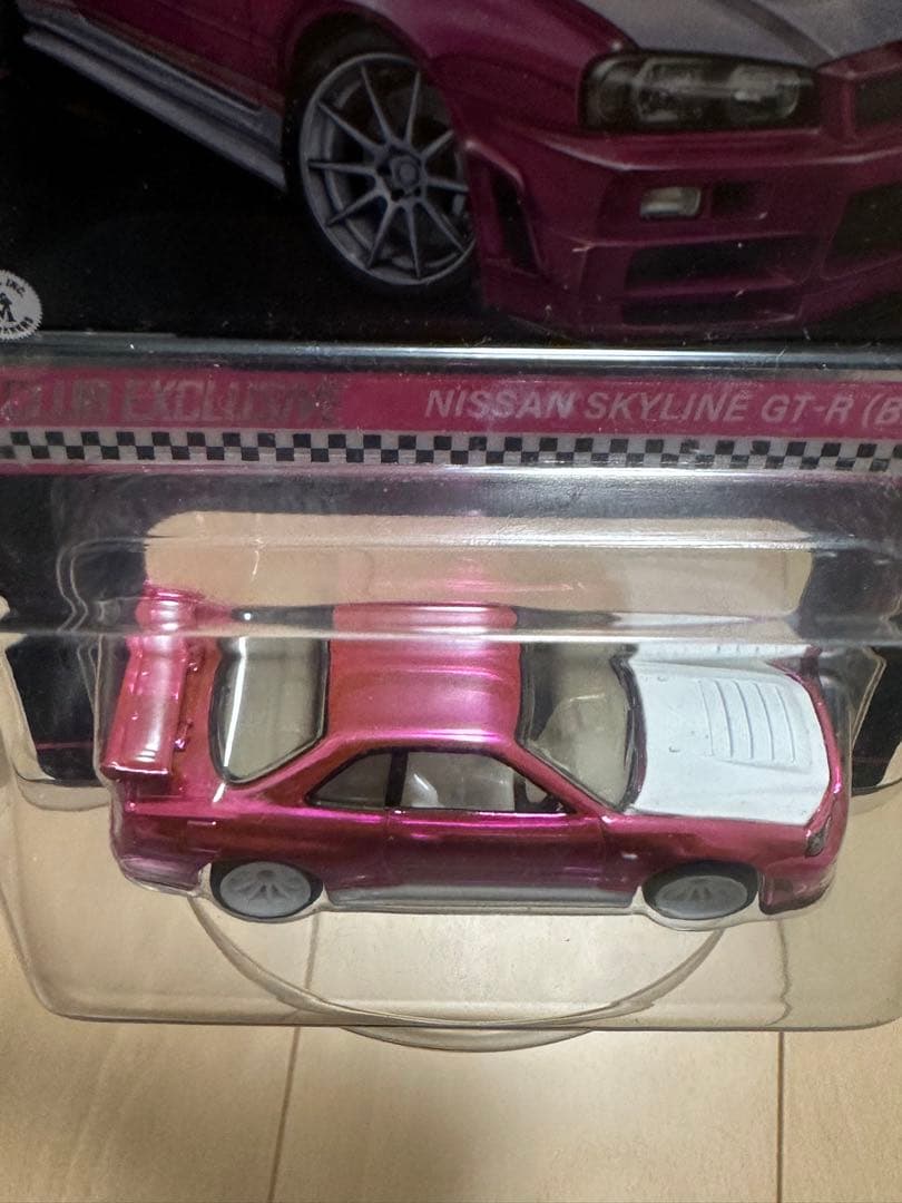 hotwheels rlc r34 ピンク ホットウィール gtr スカイライン - メルカリ