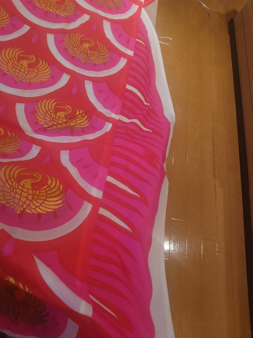 ●おすすめ新品●徳永鯉　ゴールド鯉　鯉のぼり（6メートル）インテリア