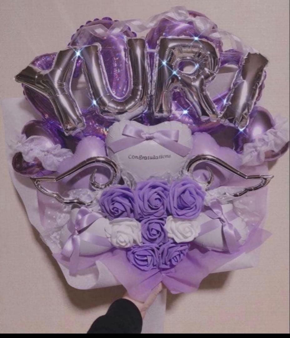 もも　卒業ブーケ　卒業バルーン　バルーンブーケ