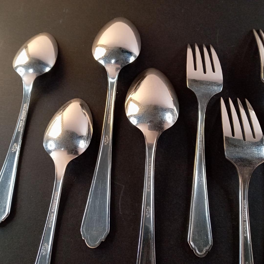 アールデコ1933年WM ROGERSカトラリーPARAMOUNT シルバーPL