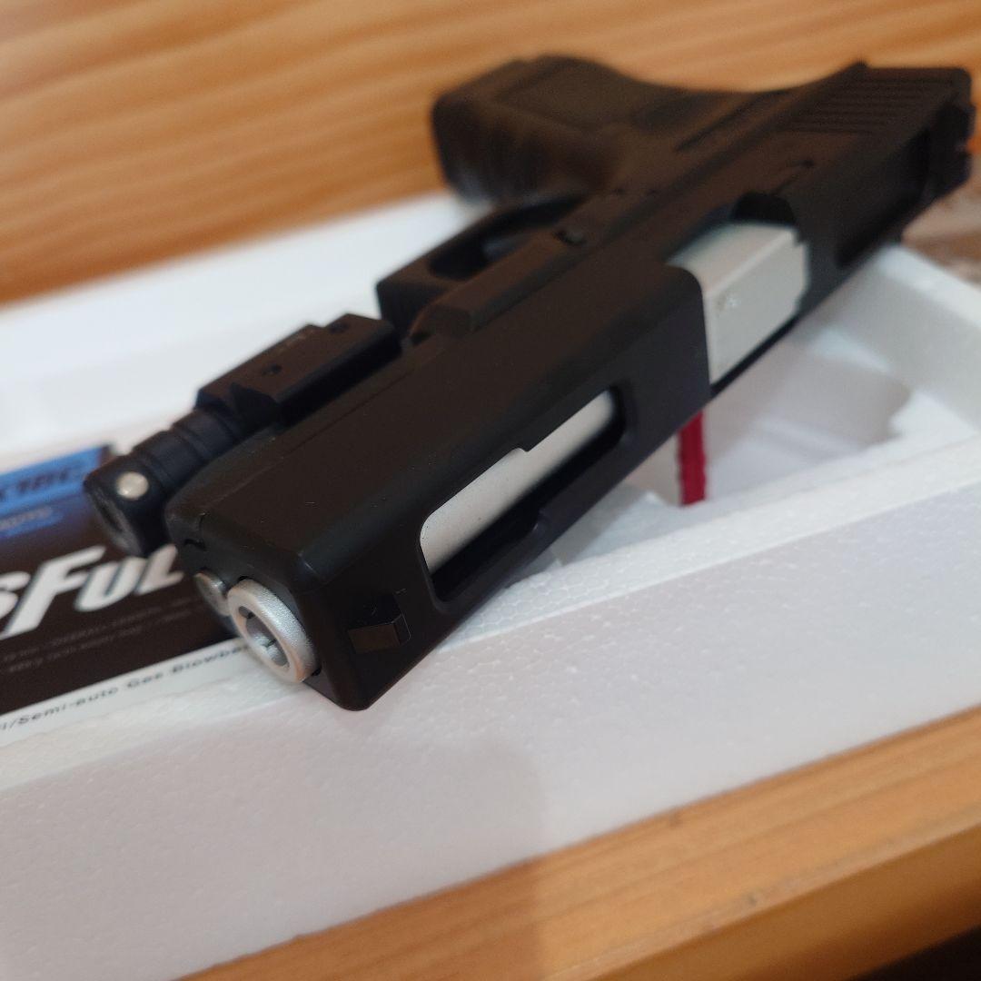 最終値下 東京マルイ メタルバレル カスタム グロック18C ガスブローバック