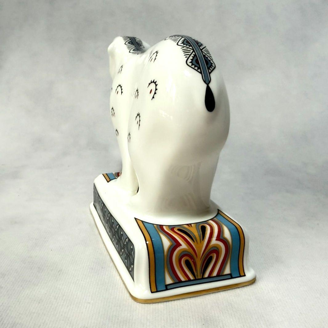 希少 美品☆ウェッジウッド ノアの方舟 ポーラーベア 1993年 フィギュ