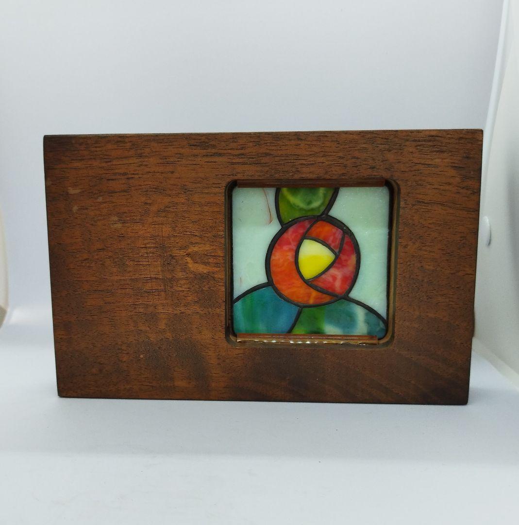 プチステンドグラス　薔薇