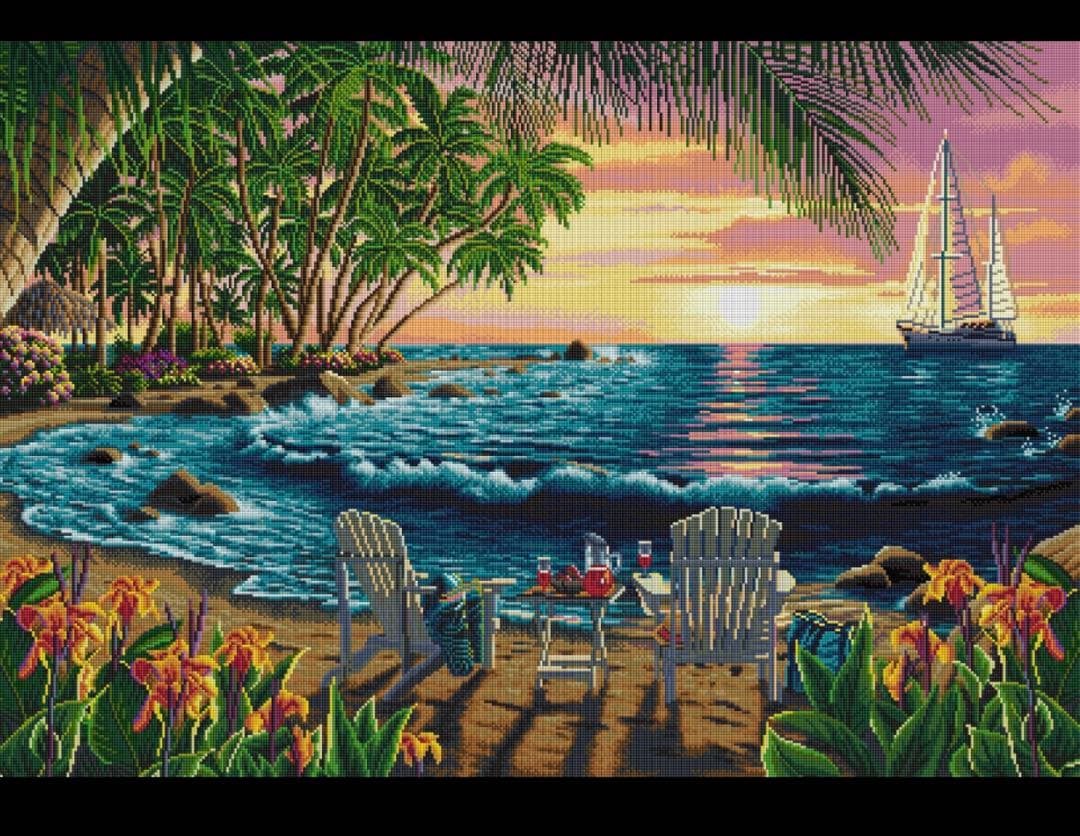 ダイヤモンドアートクラブSummer Breeze Bay