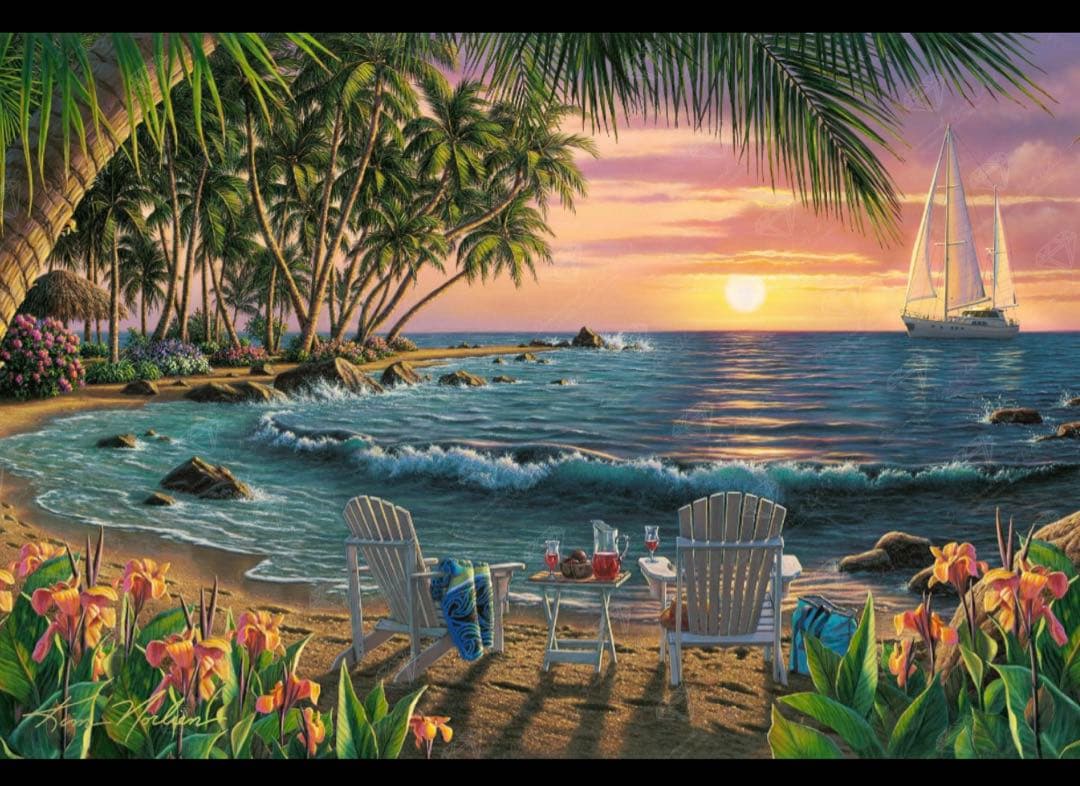 ダイヤモンドアートクラブSummer Breeze Bay