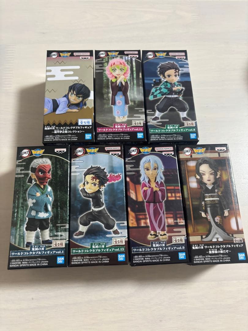鬼滅の刃　フィギュア　フィギュアーツmini ミニ　まとめ売り　ワーコレ　2４点