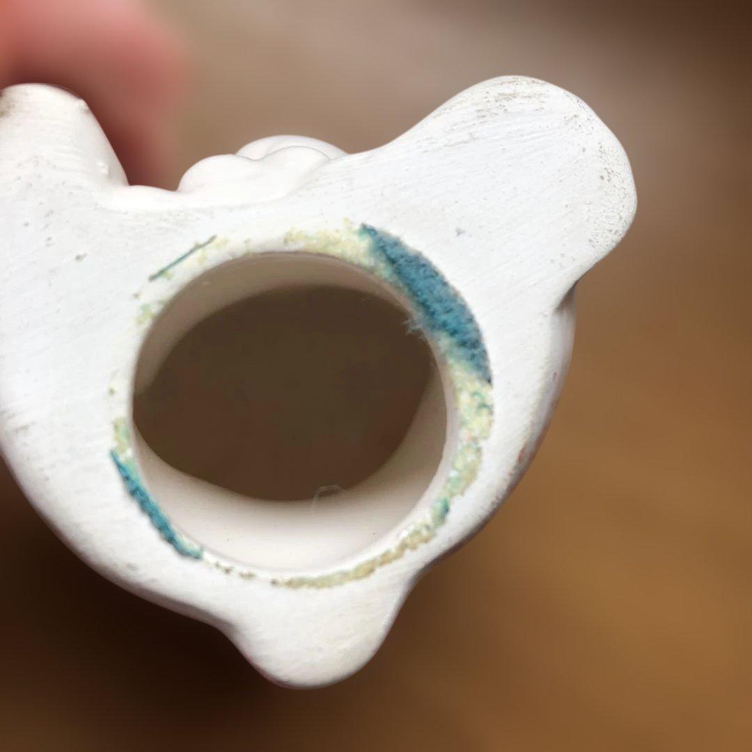 ns0815様 レア！じゃりン子チエ 小鉄ピンク 貯金箱 陶器 昭和レトロ