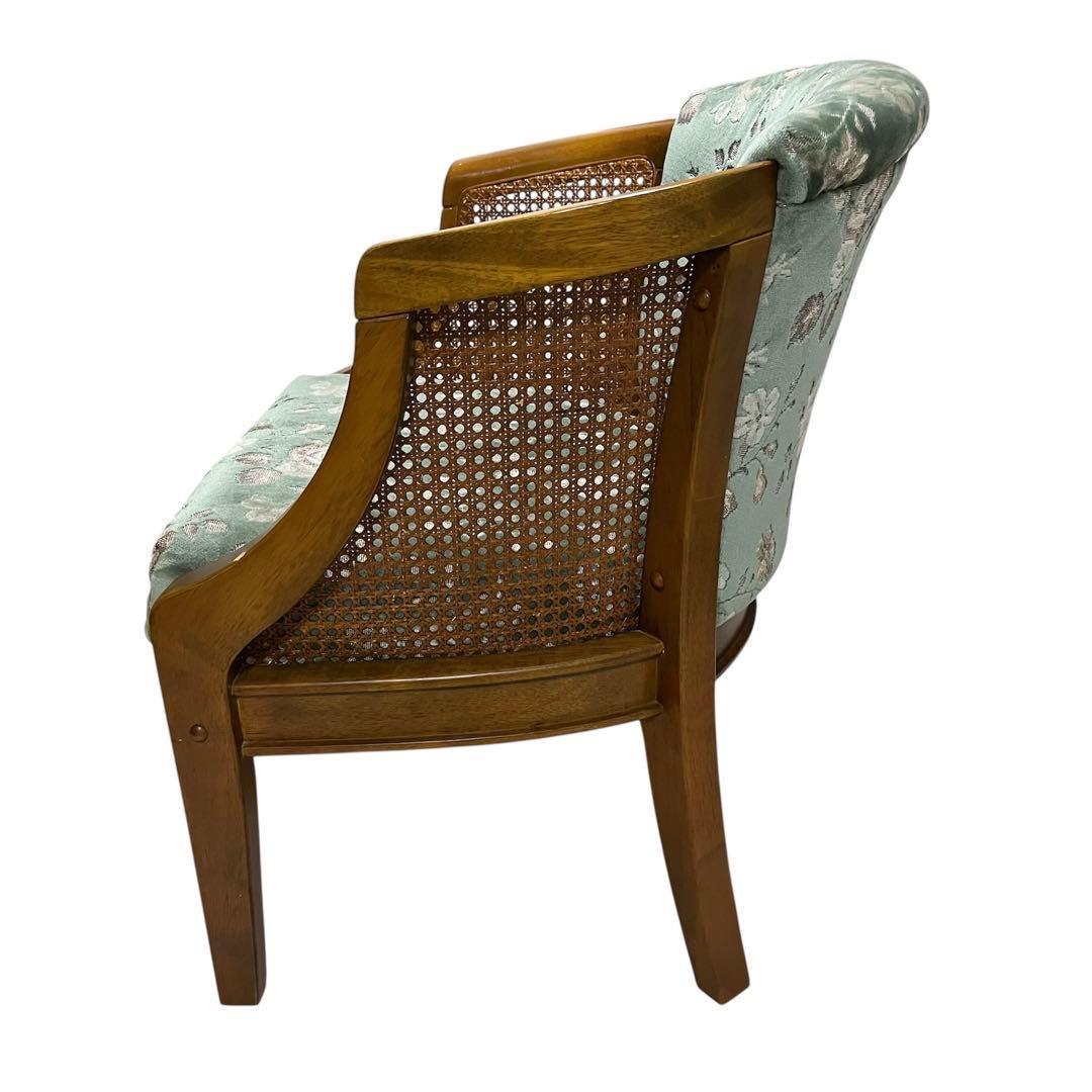 三越家具 ブルージュシリーズ 1人掛けソファ カントリースタイル アンティーク