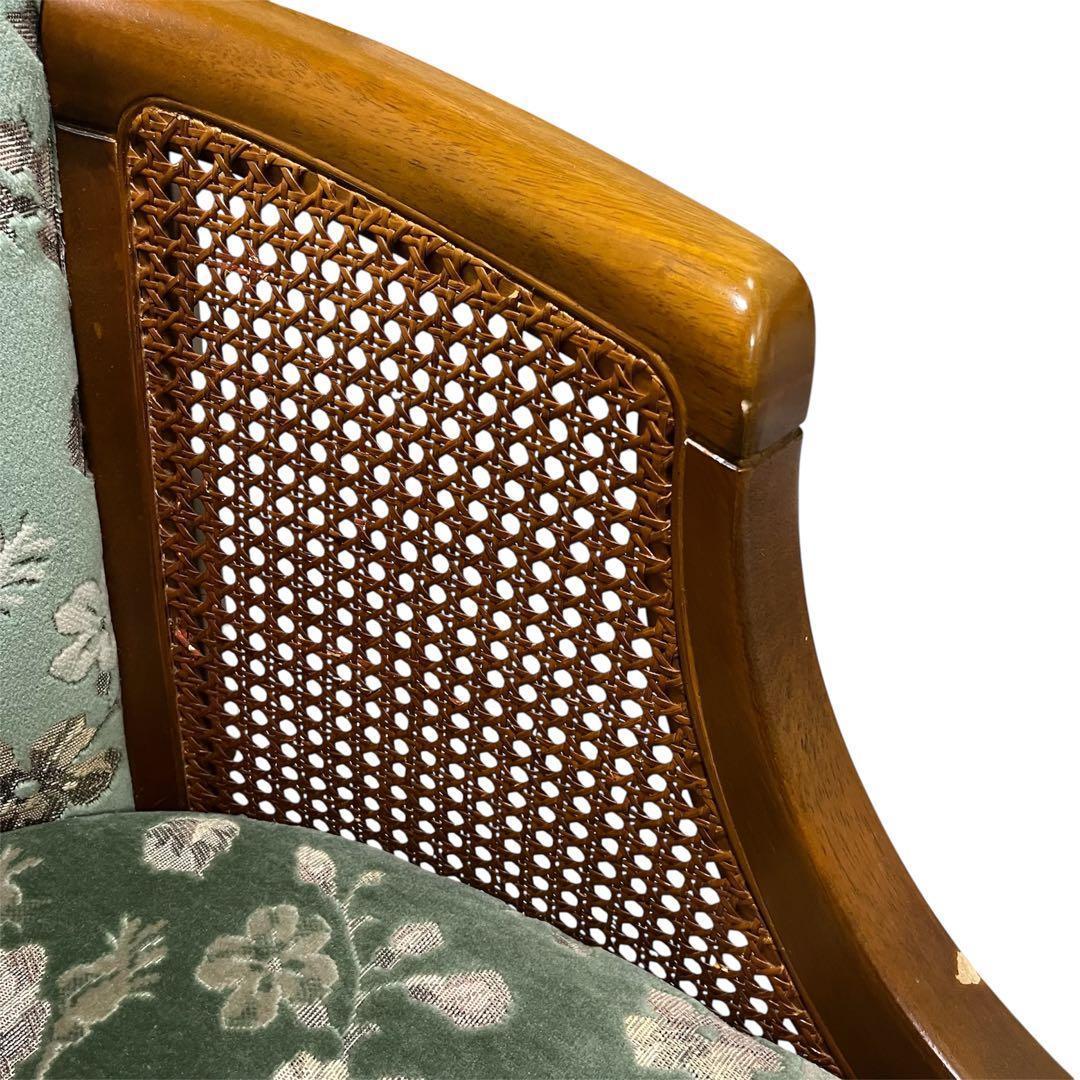 三越家具 ブルージュシリーズ 1人掛けソファ カントリースタイル アンティーク