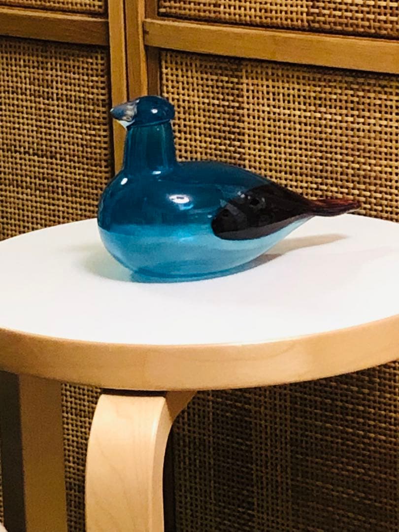 イッタラ　バード　ブルー　置物　オイバトイッカ