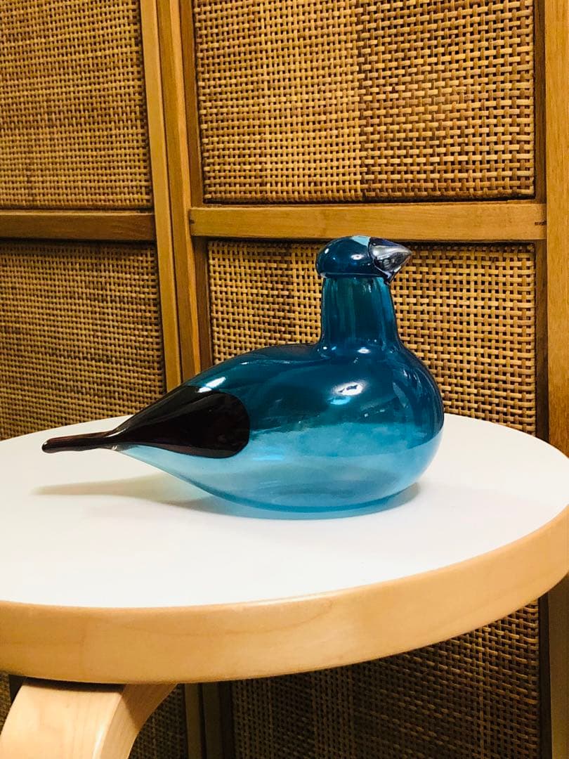 イッタラ　バード　ブルー　置物　オイバトイッカ