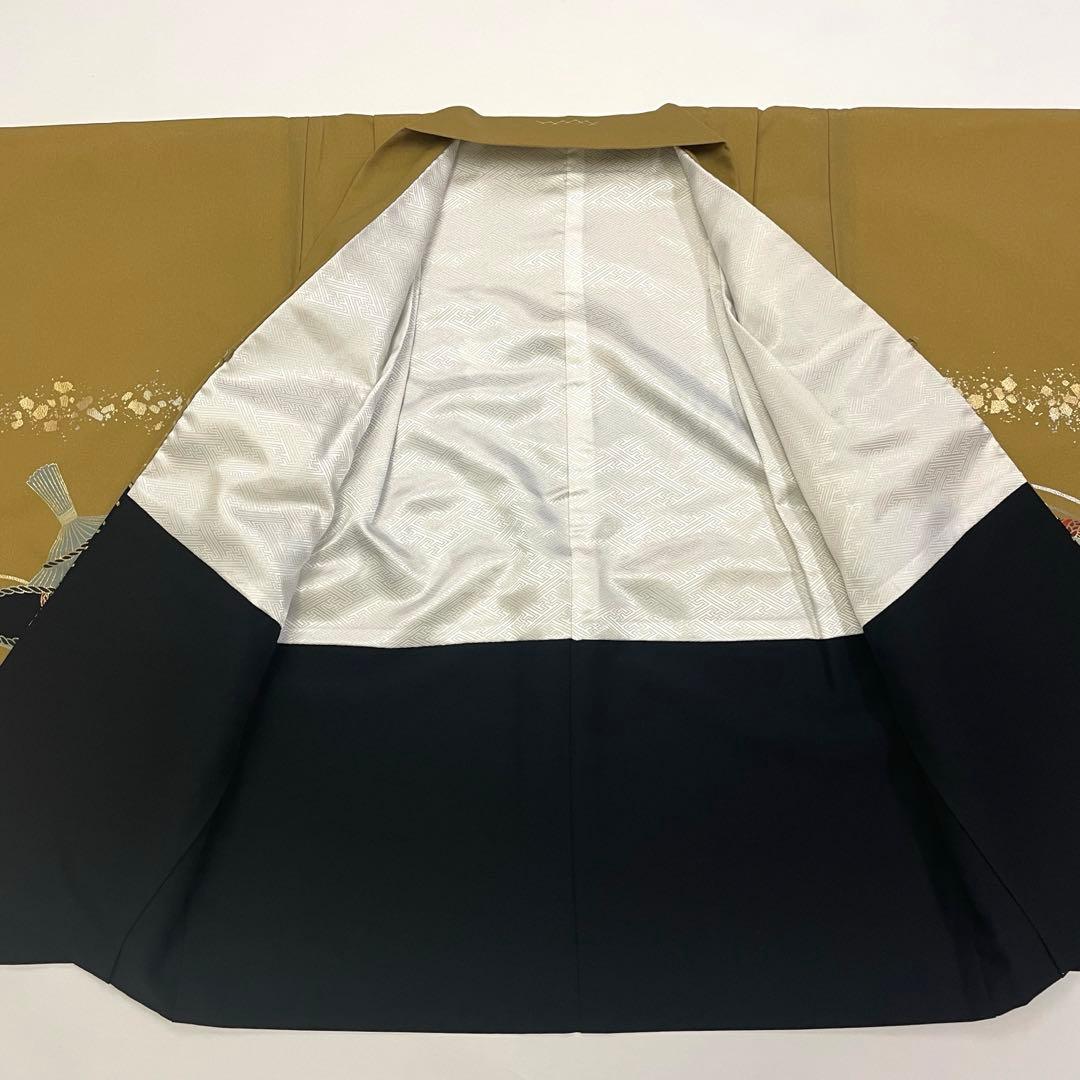 七五三 羽織セット 男の子 羽織 着物 長襦袢 半衿付き 5歳 No.117