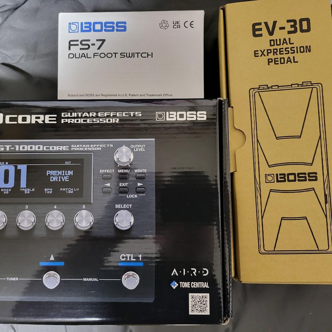 BOSS GT-1000 CORE ＋ ,EV-30,FS-7,ケーブル - メルカリ