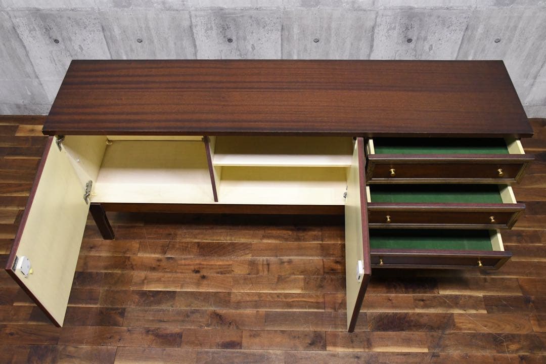 EGK33 パレットモベルヴェルク ヴィンテージ マホガニー材 サイドボード