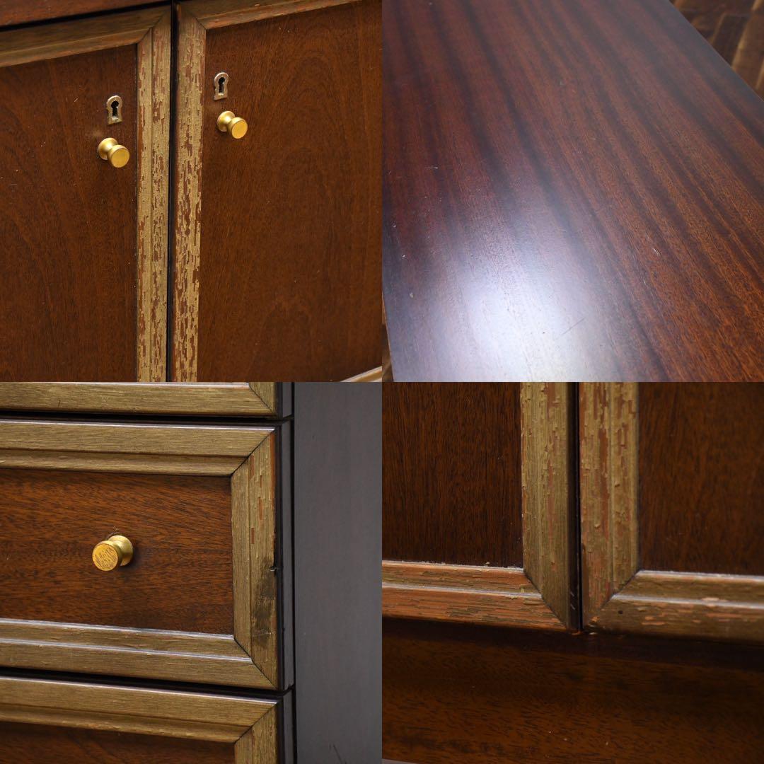 EGK33 パレットモベルヴェルク ヴィンテージ マホガニー材 サイドボード