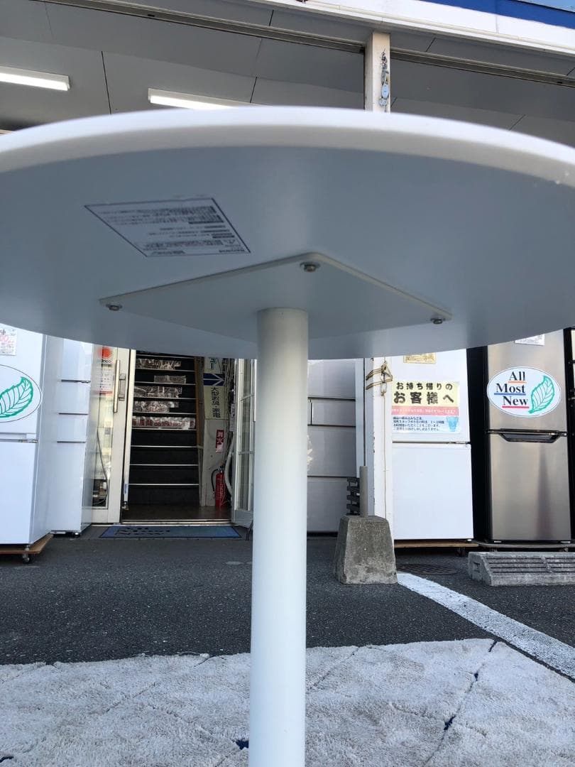 【福岡市限定】【展示品・未使用品】丸テーブル