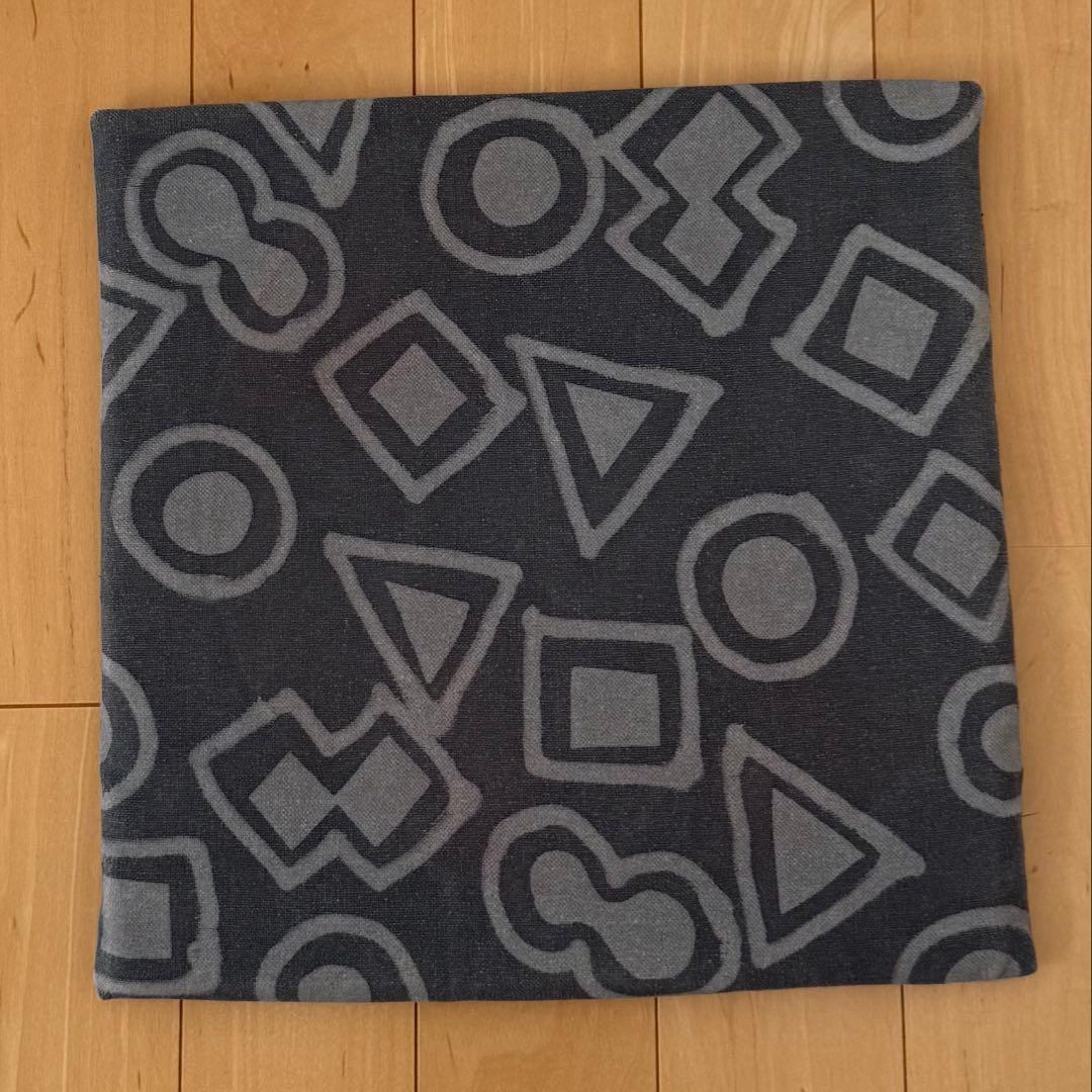 山内染色工房 型染め 椅子敷き 3枚セット 山内武志 チェアパッド 藍染 民