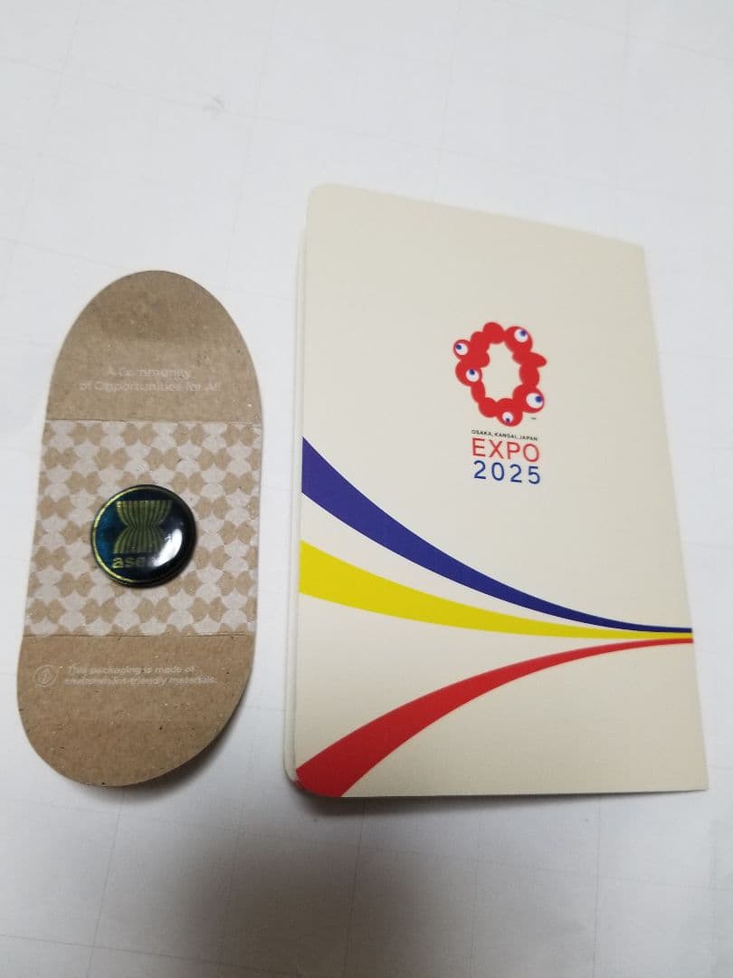 万博 ASEANロゴ ピンバッジ EXPO 2025 - メルカリ