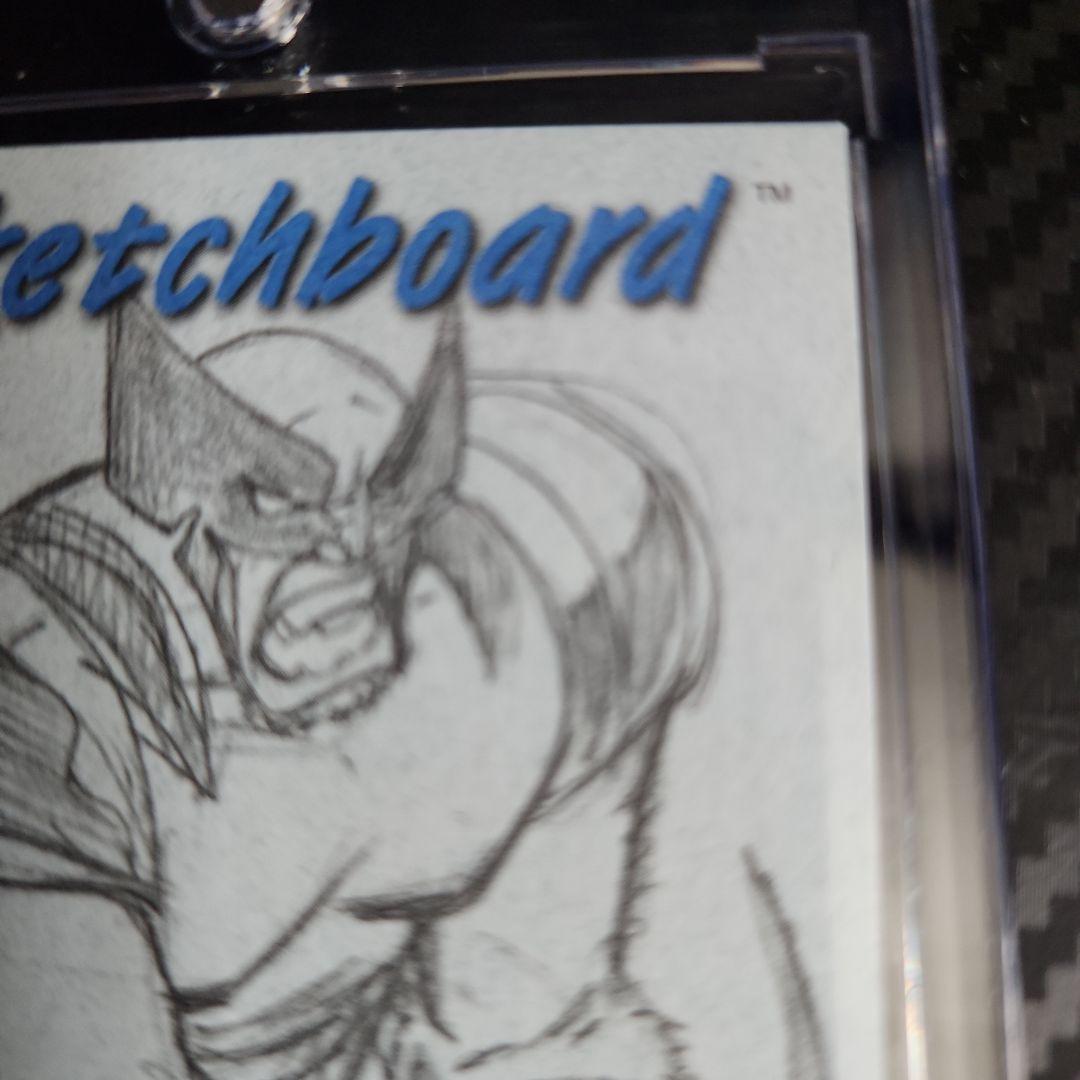 1998 skyBox Sketchboard blue ウルヴァリン 青 - メルカリ