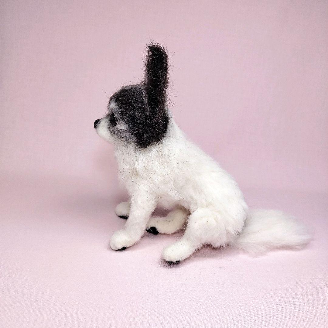 りんママ様 羊毛フェルト チワワ ハンドメイド 犬