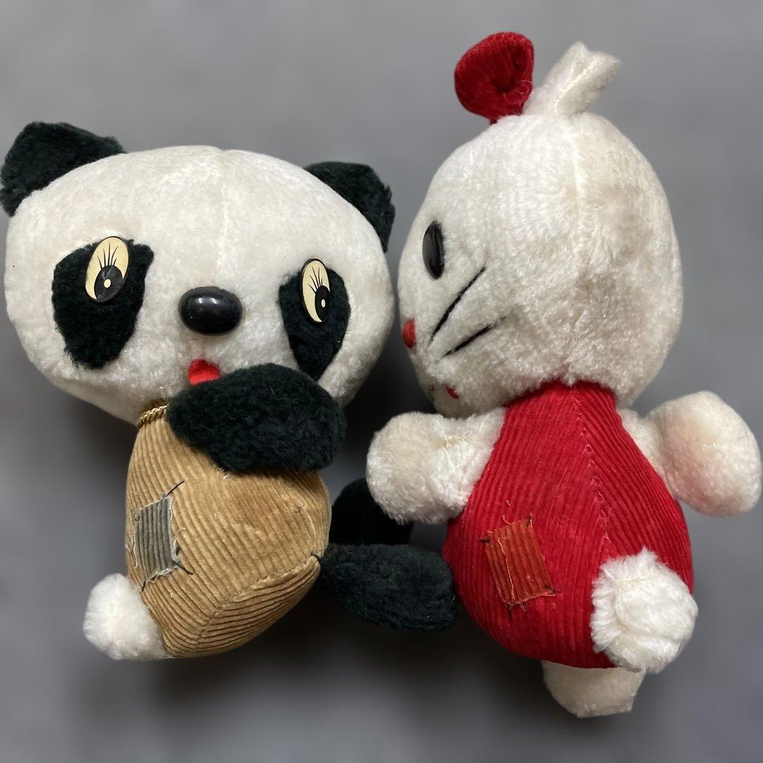 超希少【初期】ハローキティ&パンダぬいぐるみ　1975？**。23