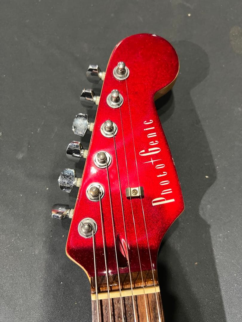 PHOTOGENIC ストラトタイプ　赤　初心者オススメ